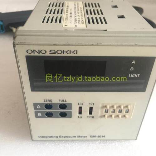 拆机ONO SOKKI 日本小野 EM-8014 控制器+CL2Y16-TP1M1V远程询价