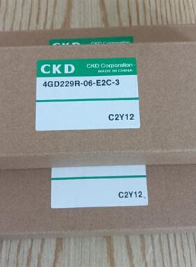 CKD电磁阀4gd229r-06-e2c-3 全新原装 现货询价
