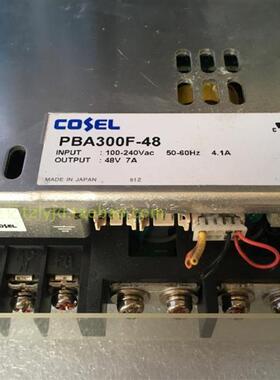 九成新 拆机二手 日本COSEL PBA300F-48 电源 48V7A 优质开关询价