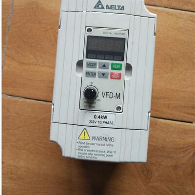 台达变频器 VFD004M21A VFD004M23A 0.4KW  拆机 VFD007M21A 询价