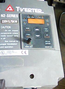 台安 N2-SERIES 变频器  220V/0.75KW拆机询价