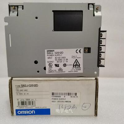 全新原装OMRON欧姆龙 开关电源 S82J-02512D 12VDC 2.1A 现货询价