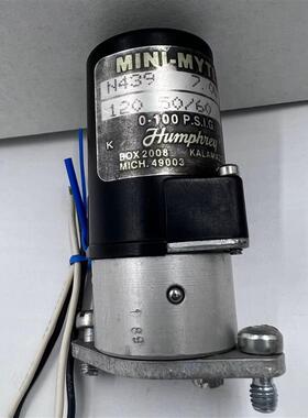 原装正品HUMPHREY(汉弗莱)电磁阀N439/120v功能完好询价