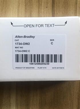 1734-OW2 原装美国罗克韦尔PLC模块 质保一年包邮POINTIO系列