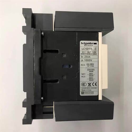 原装正品LC1D11500Q7C AC380V 50/60Hz施耐德三级交流接触器询价