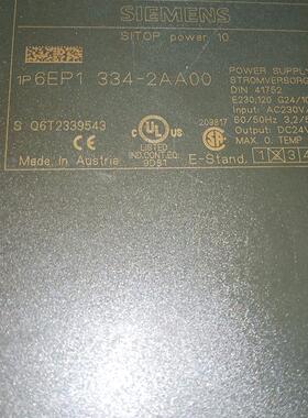 6EP1334-1SL126EP1 334-2AA00电源SITOP power10
