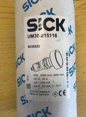 德国SICK UM30215118 超音波感测器 6036925 现货询价