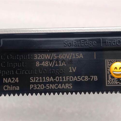 SolarEdge光伏太阳能板MPPT功率优化器P320-5NC4ARS二手询价