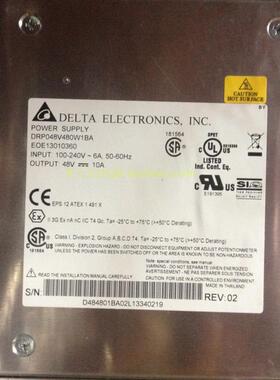 原装进口台达DELTA DRP048V480W1BA 电源48V10A询价