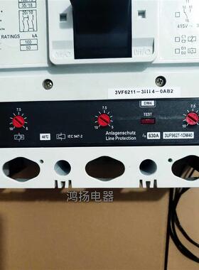 西门子 3VF6211-3DM44-0AB2  3P 630A询价