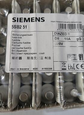5SB251西门子熔断器全新原装正品现货询价