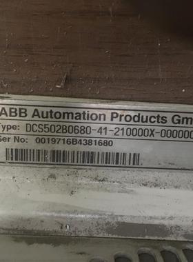 拆机DCS500直流调速器DCS502B0680-41-210000X-000000000 议询价