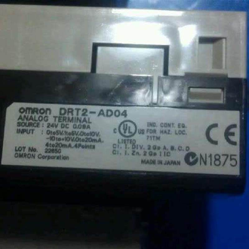 欧母龙PLC可编程控制器DRT2-AD04 拆机95新询价