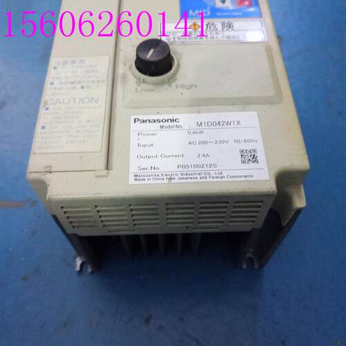 原装变频器 M1D042W1X 220V 0.4KW品质保障 成色如图询价