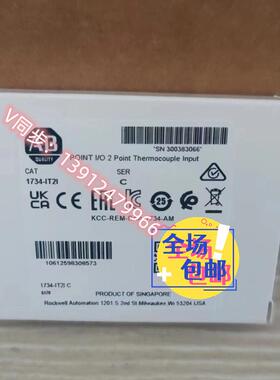 1734-IT2I POINT I/O系列  罗克韦尔PLC模块  质保一年