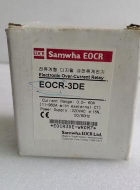 原装三和电子式数显过电流继电器 EOCR-3DE EOCR-3DE-220询价