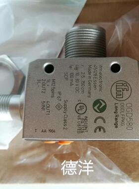 IFM易福门OGD580 OGDLFPKG/IO-LINK/US激光测距传感器全新原询价