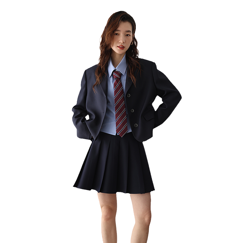 【拿清仓价到手119元】学院风西装外套女短款小个子西服