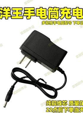 适用海洋王强光手电筒充电器线