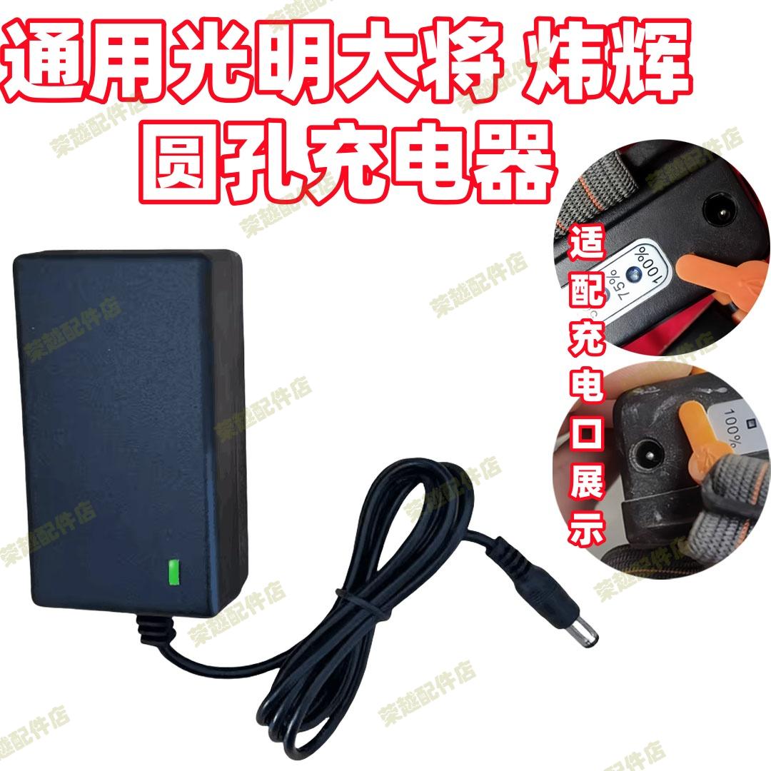 光明大将8.4V充电器9925炜辉头灯手电筒电池配件G50 G60 T36 T38