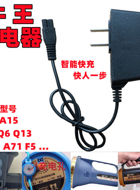 通用牛王头灯充电器线手提灯B字双孔A2 A12 A19 Q2 Q13 A9 Q7 Q5