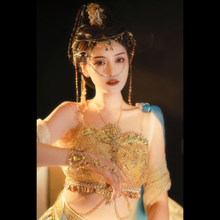 出租敦煌飞天西域公主舞蹈服异域风情旅拍楼兰拍照写真舞蹈服