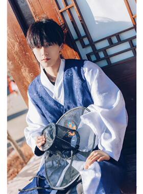 出租新款男士朝鲜族服长袍宫廷韩服韩国古装写真摄影舞蹈