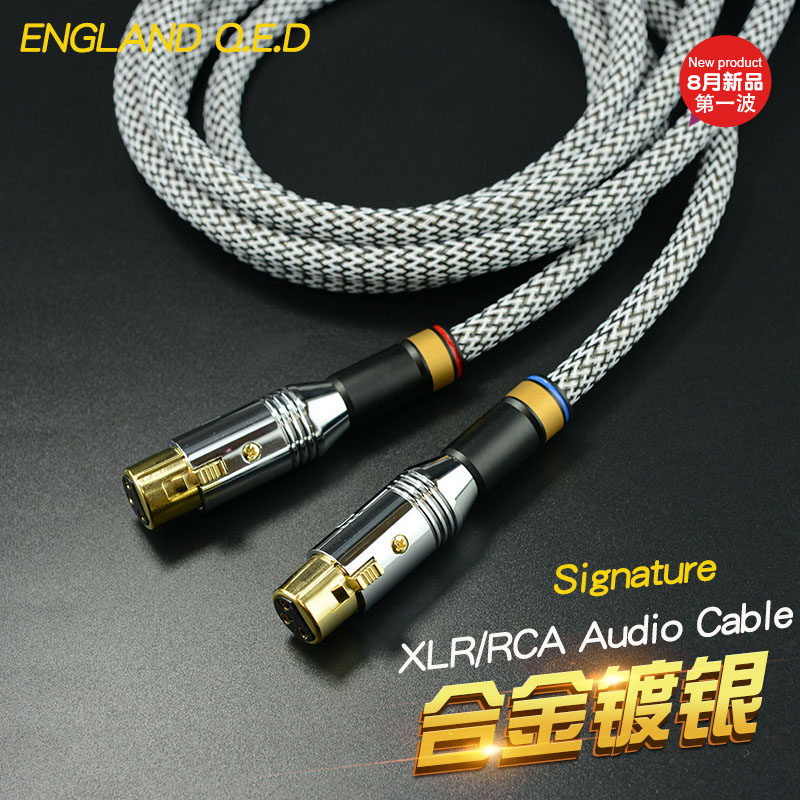 英国QED四芯镀银发烧XLR公对母电容麦克风话筒RCA卡侬平衡信号线|msdalam kategori Peralatan Audio-visual, aksesori audio dan video elektronik, Wire - dari Buy2taobao.com untuk memberikan perkhidmatan ejen Taobao profesional membeli