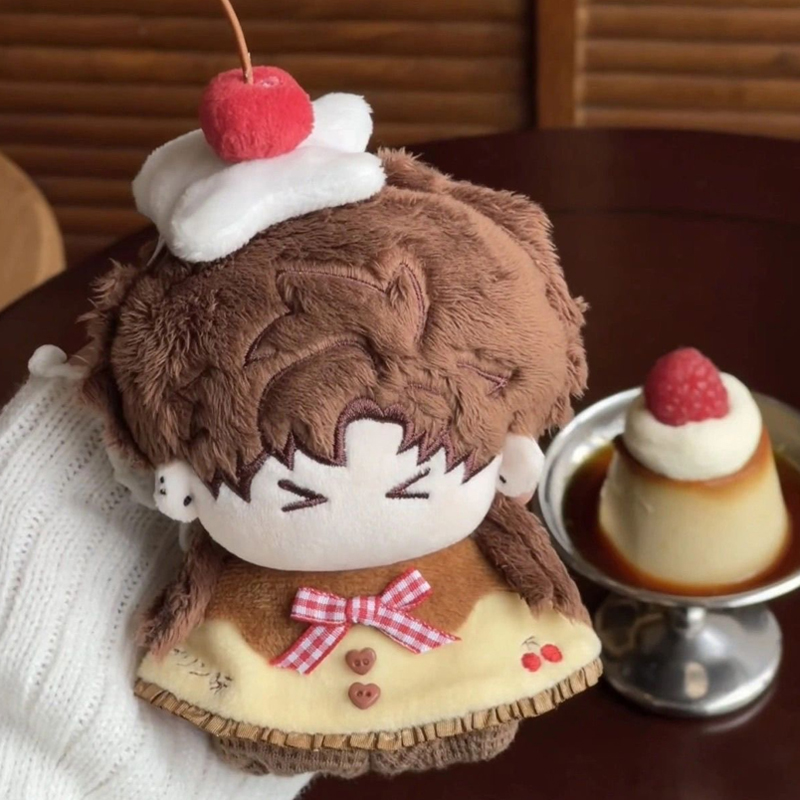 10cm娃衣套装布丁可爱棉花娃娃衣服动物体海星体锤锤体玩偶挂件