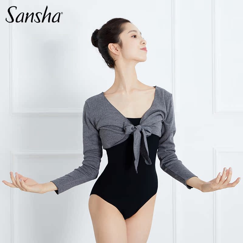 开衫芭蕾舞Sansha/三沙冬季保暖