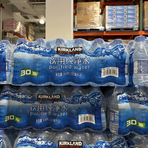 上海costco开市客  科克兰饮用纯净水330ml*30瓶