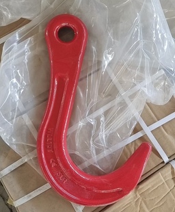 货钩吊车行车起重吊具索具环眼挂钩1吨 大开口吊钩钢管钩美式 30T