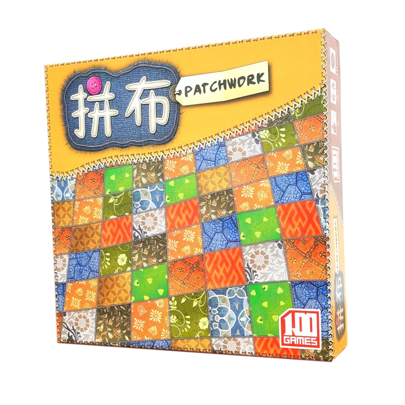 拼布对战桌游卡牌中文版2人大战策略休闲亲子两人桌面游戏