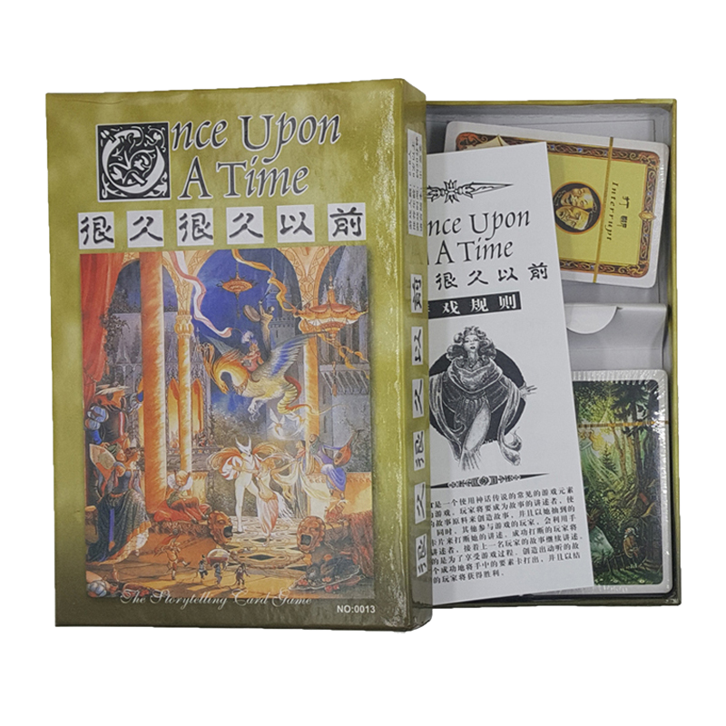 很久很久以前桌游卡牌once upon a time聚會(huì)游戲中文版講故事桌游