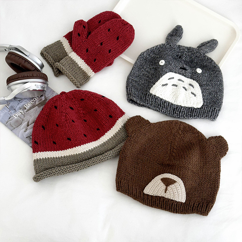 清仓捡漏 纯手工编织 小众设计龙猫针织羊毛毛线帽子手套冬季保暖,服饰配件/皮带/帽子/围巾,帽子,淘宝优惠券,粉丝福利购,淘宝优惠卷