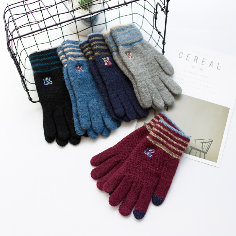 Gants pour homme en de laine - Ref 2782638 Image 3