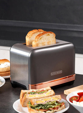 韩国原装进口正品 Black+Decker 多士炉吐司机烤面包片