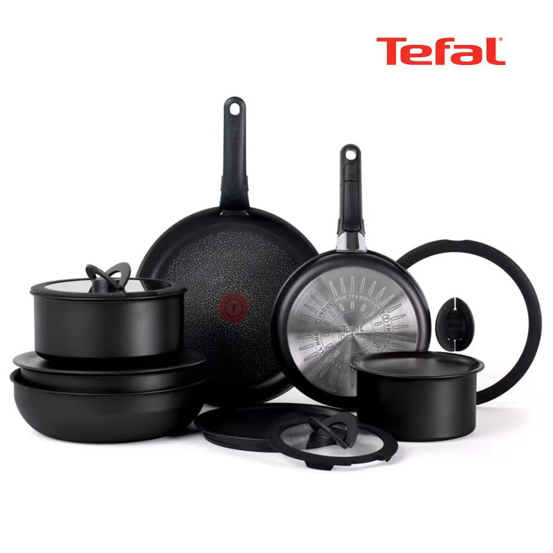 Tefal特福不粘叠叠锅套装法国产