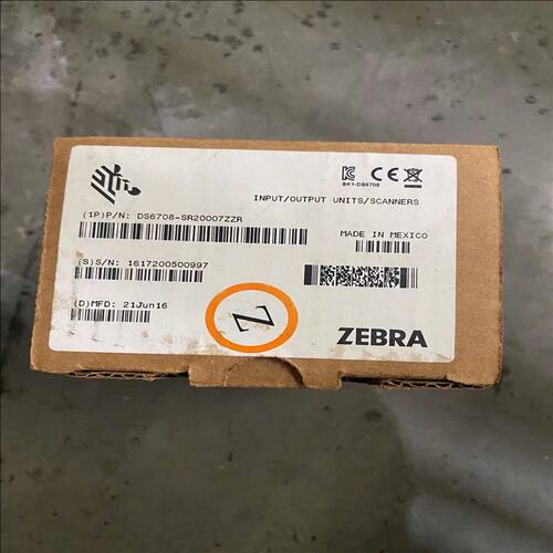议价ZEBRA斑马DS6708-SR2007ZZR扫瞄器