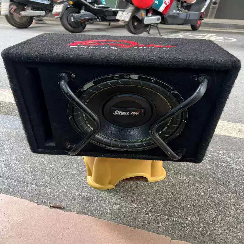 议价声琅10寸低音炮,意大利火鸟箱体,被动炮,声音正常可维修