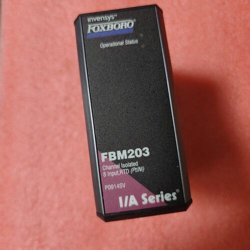 议价Foxboro波罗FBM203模块