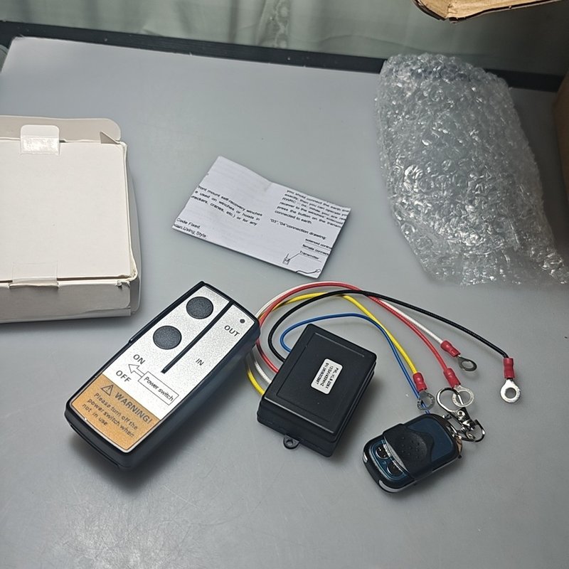 议价12V24v吊机遥控无线遥控车改绞盘遥控器智能 伸缩门