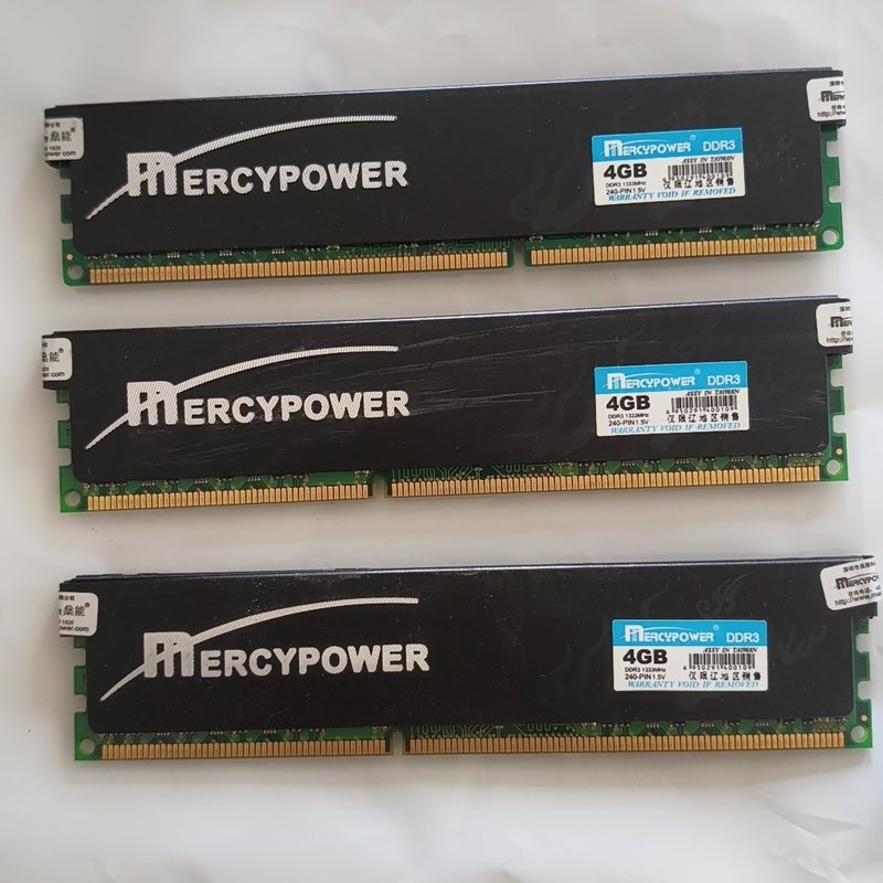 议价MERCYPOWER DDR3 4GB台式机内存条,1333