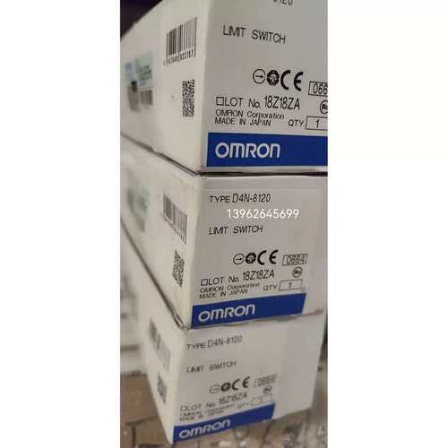 议价正品 D4N-8120 欧母龙OMR0N安全极限开关实物照
