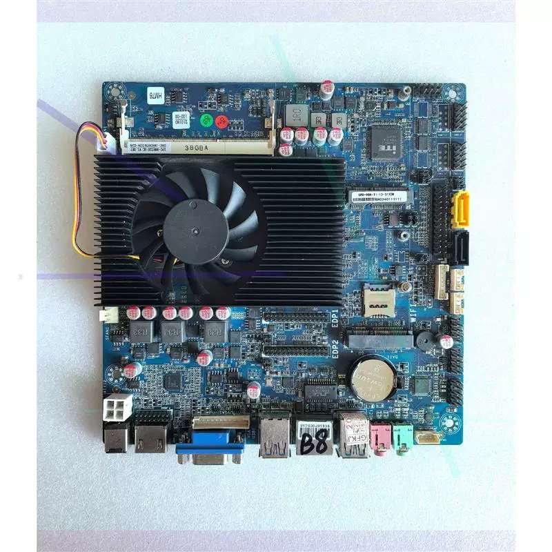 议价HM76主板+i3-3110M处理器，双EDP+LPT接口，