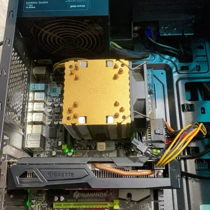 议价华南X79大板+1050Ti+2680V2+16G+24