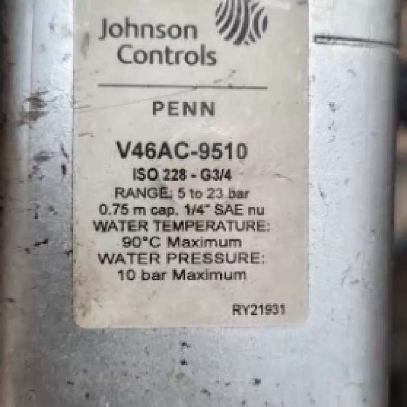 议价正品江森冷凝制冷剂压力调节阀V46AA-9608 V46AC-9510