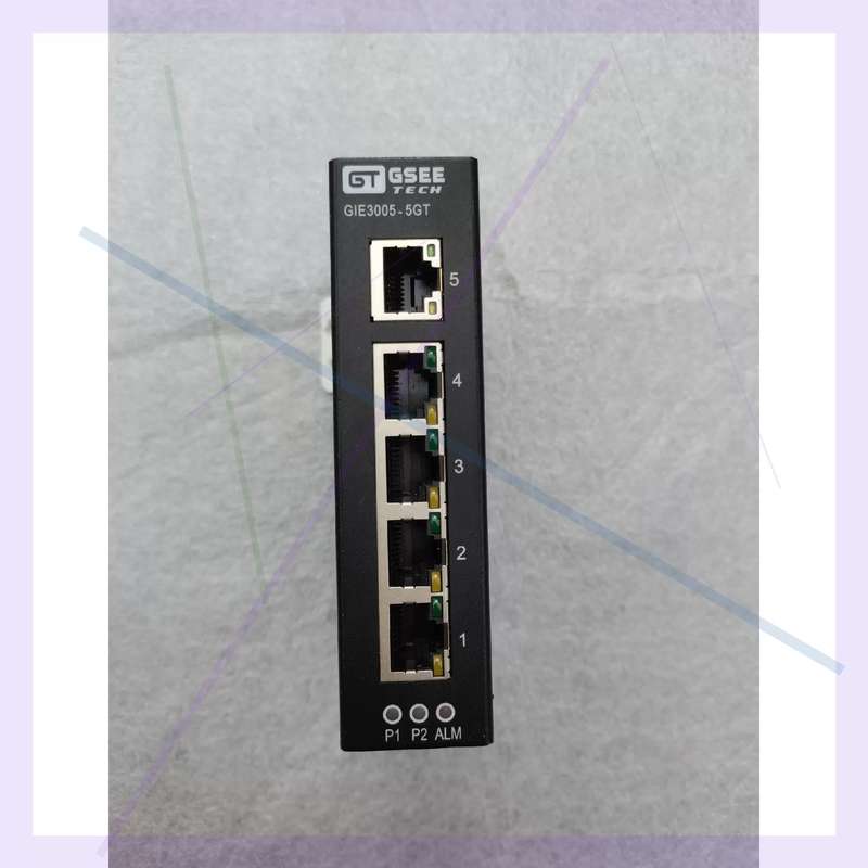 议价GSEE吉诺工业交换机GIE3005-5GT,成色如图,实物