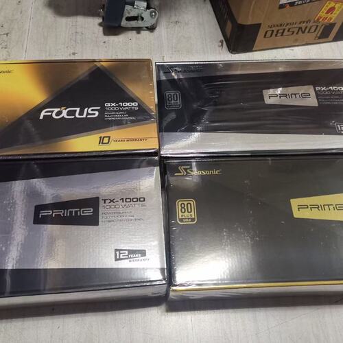 议价海韵(SEASOC)旗舰钛金PRIME TX1000海韵