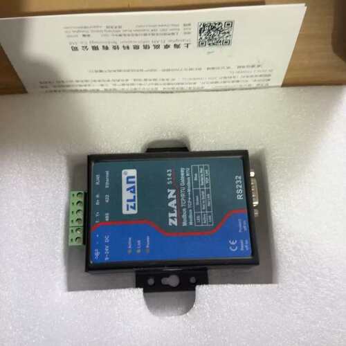 议价ZLAN卓岚5143 Modbus伺服器，支持Modbus